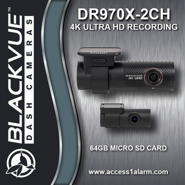 BlackVue DR970X-2CH 4K Ultra HD Cloud DVR Dash Camera